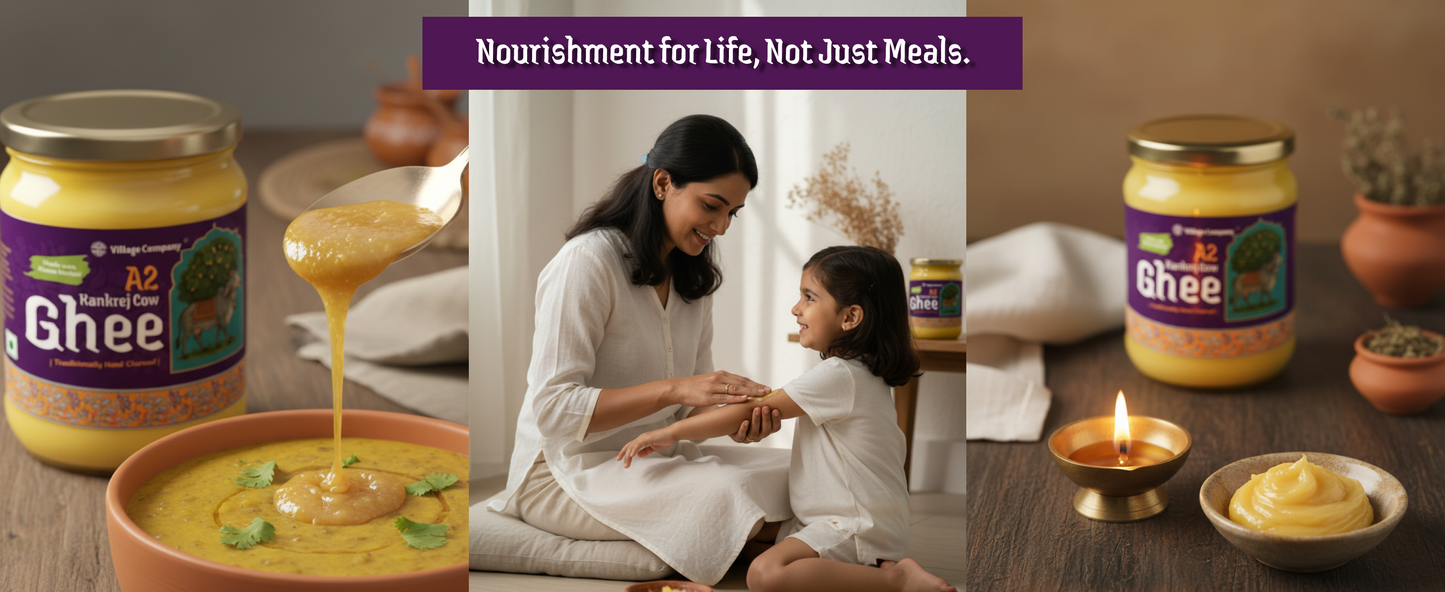 A2 Bilona Kankrej Cow Bilona Ghee from Villages of Rajasthan