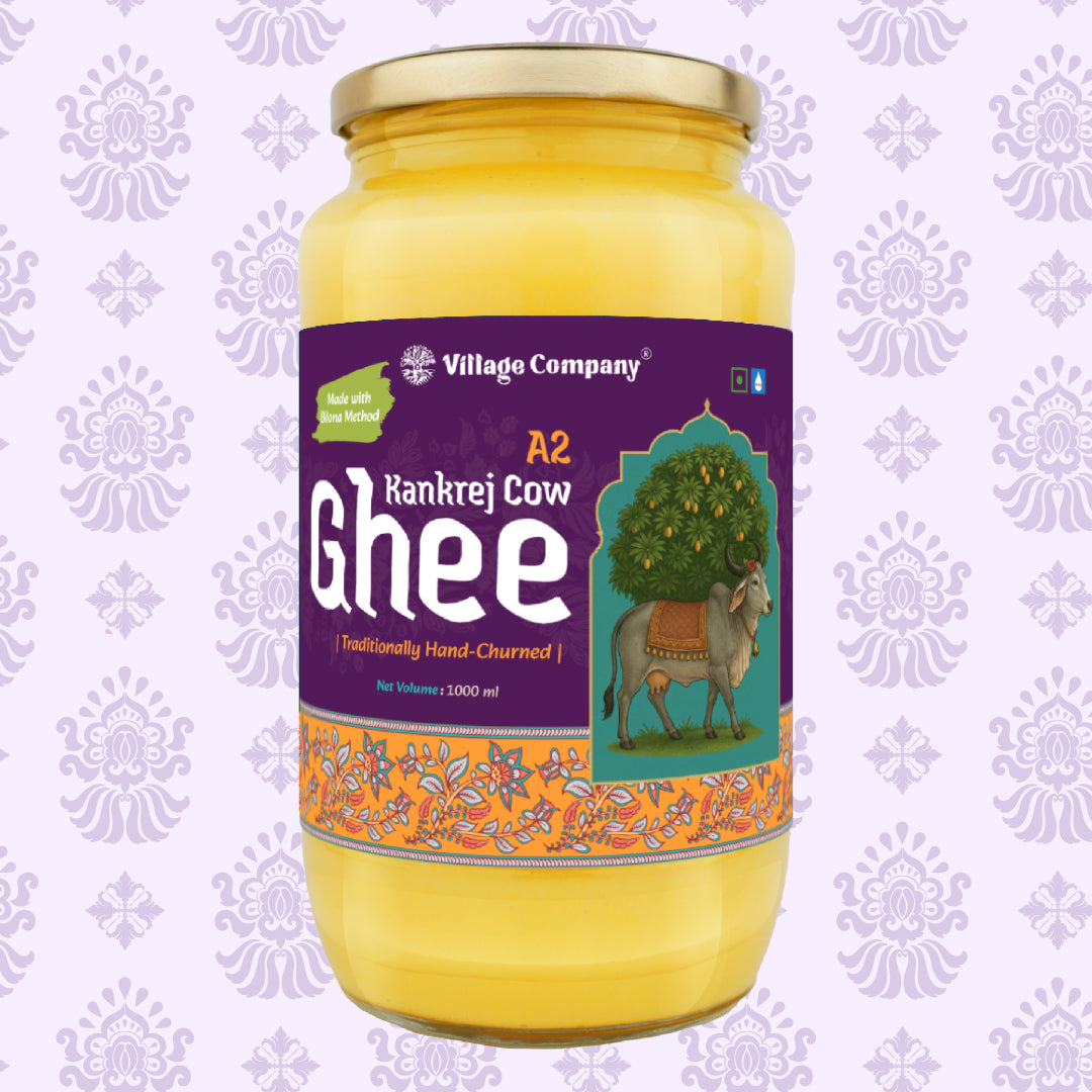 A2 Bilona Kankrej Cow Bilona Ghee from Villages of Rajasthan