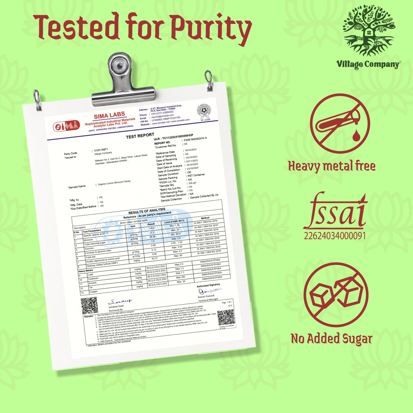 Lemon Blossom Raw Organic Honey