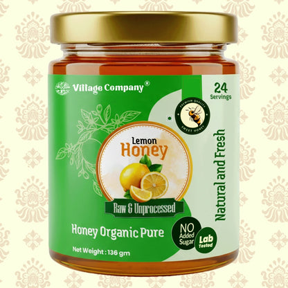 Lemon Blossom Raw Organic Honey