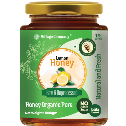Lemon Blossom Raw Organic Honey