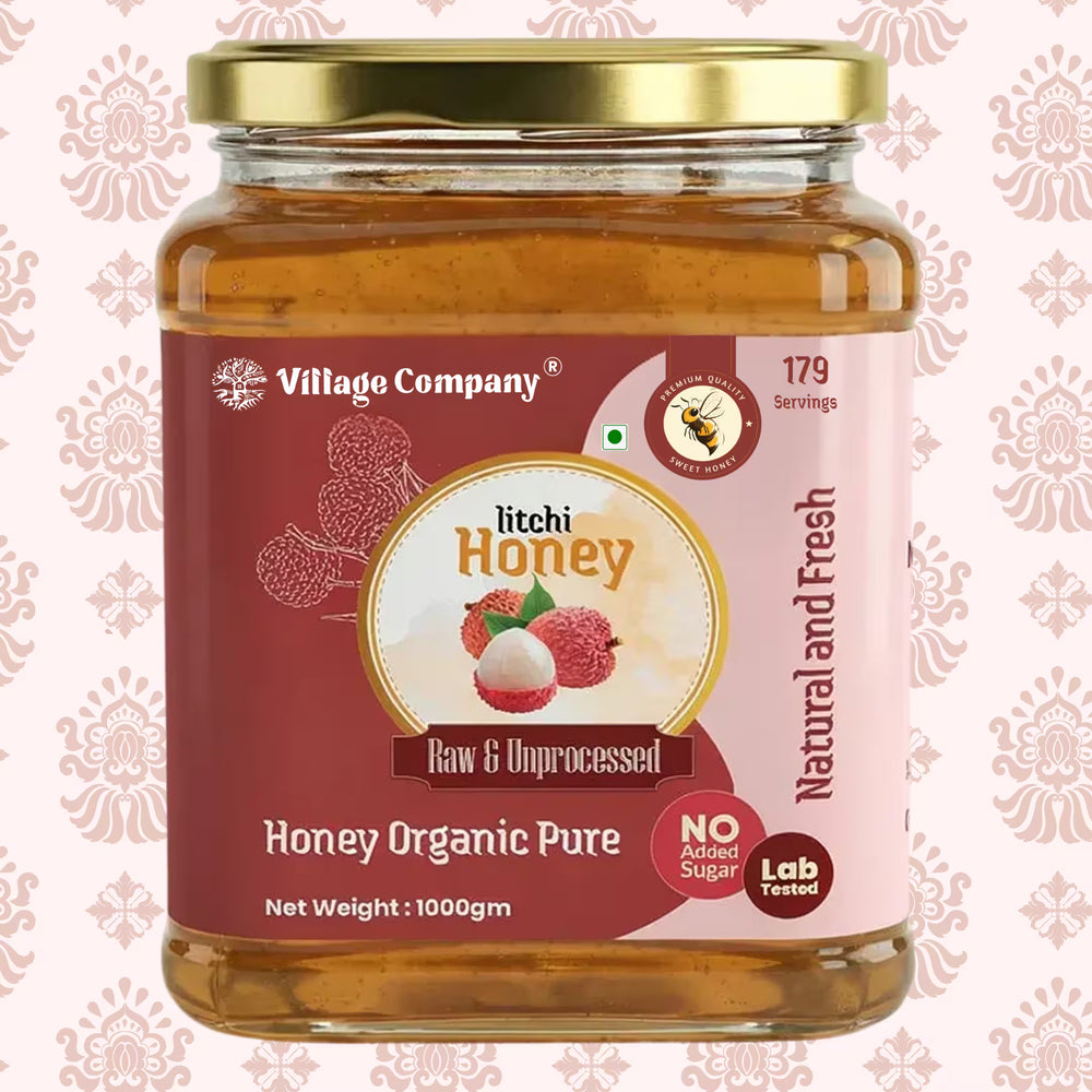 Litchi  Blossom Raw Organic Honey