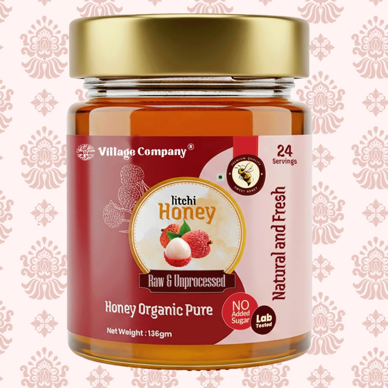 Litchi  Blossom Raw Organic Honey