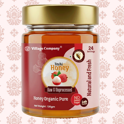 Litchi  Blossom Raw Organic Honey