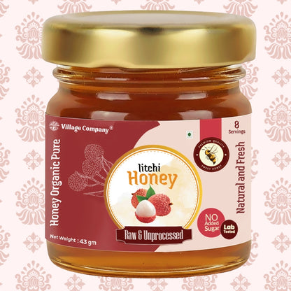 Litchi  Blossom Raw Organic Honey