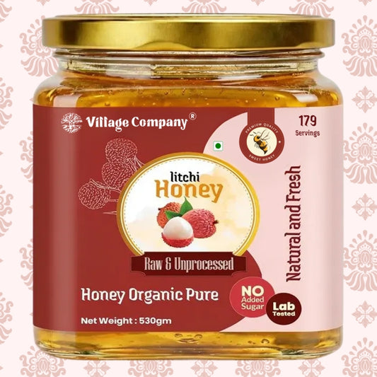 Litchi  Blossom Raw Organic Honey