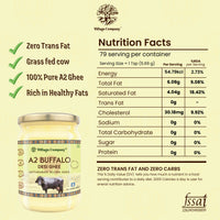 A2 Bilona Jaffarabadi Buffalo Ghee from Villages of Gujarat