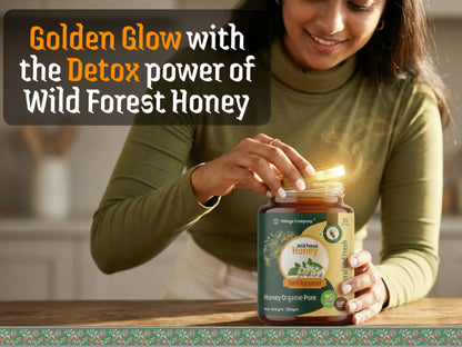 Wild Forest Blossom Raw Organic Honey