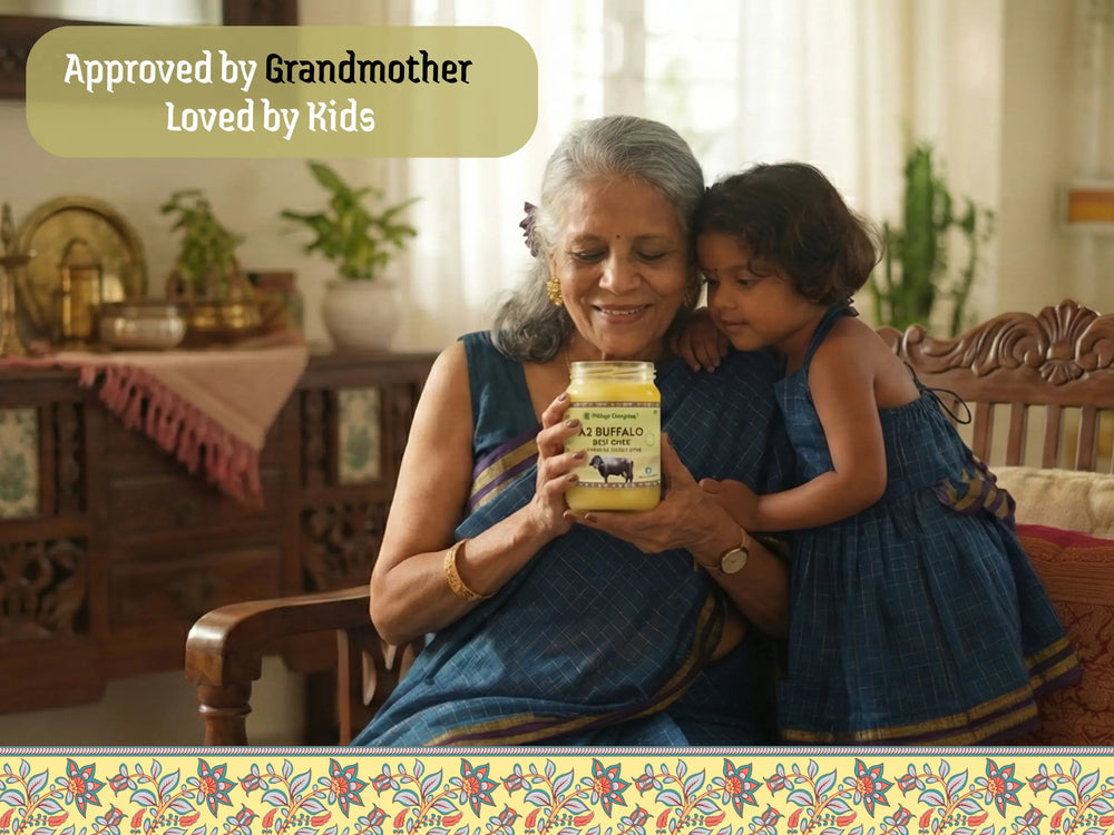 A2 Bilona Jaffarabadi Buffalo Ghee from Villages of Gujarat