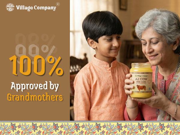 A2 Gir Cow Bilona Ghee from Villages of Gujarat