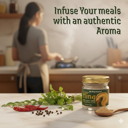 Hing Powder | 100% Raw, Non-GMO, Natural, Non-Irradiated & Unprocessed