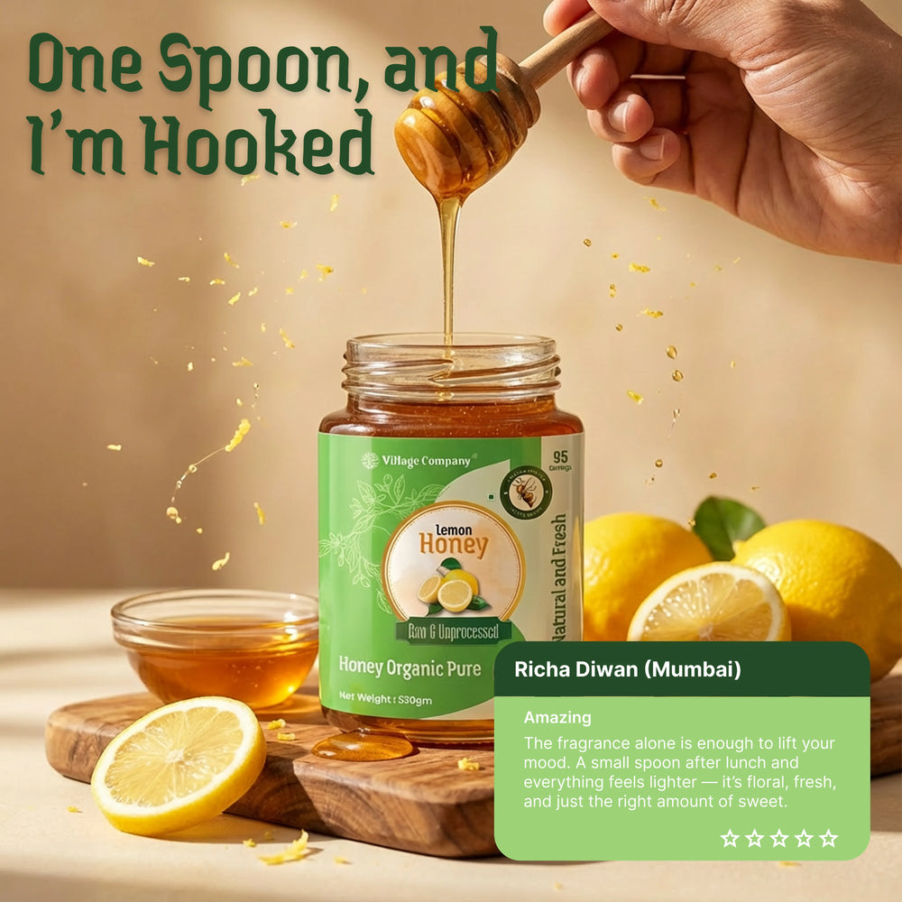 Lemon Blossom Raw Organic Honey