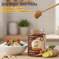 Ginger Blossom Raw Organic Honey