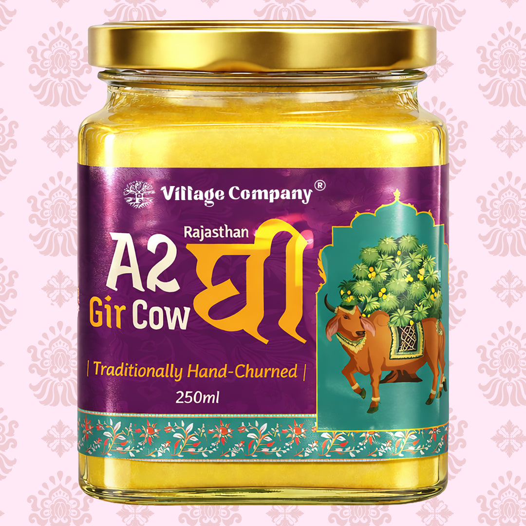 A2 Gir Cow Bilona Ghee from Villages of Rajasthan