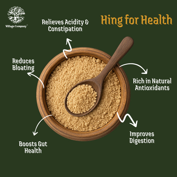 Hing Powder | 100% Raw, Non-GMO, Natural, Non-Irradiated & Unprocessed