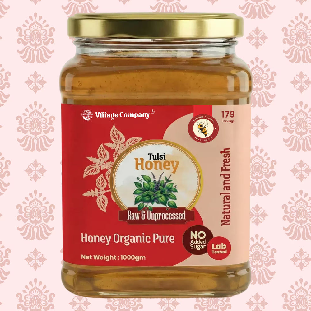 Tulsi Blossom Raw Organic Honey