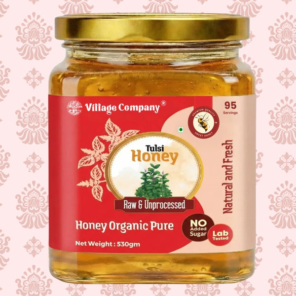 Tulsi Blossom Raw Organic Honey
