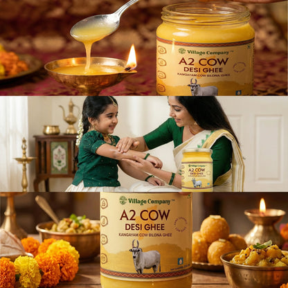 A2 Bilona Kangayam Cow Bilona Ghee from Villages of Tamil Nadu