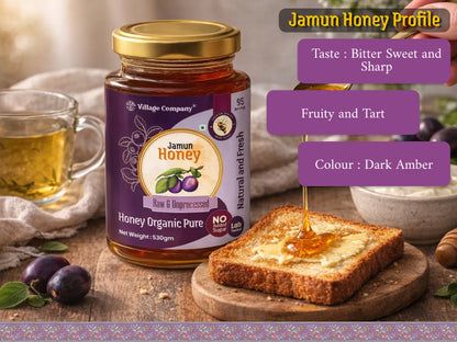 Jamun Blossom Raw Organic Honey