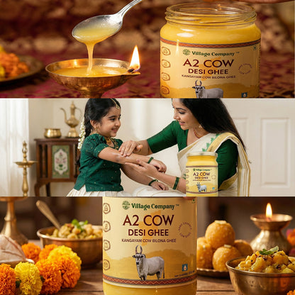 A2 Bilona Kangayam Cow Bilona Ghee from Villages of Tamil Nadu