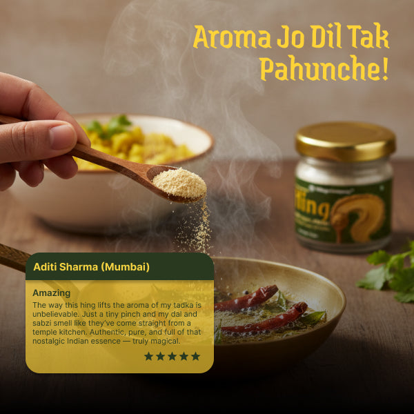 Hing Powder | 100% Raw, Non-GMO, Natural, Non-Irradiated & Unprocessed