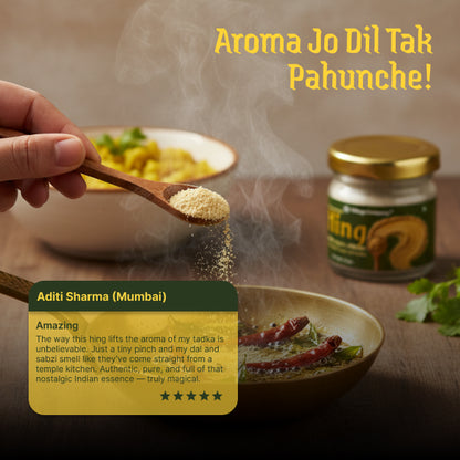 Hing Powder | 100% Raw, Non-GMO, Natural, Non-Irradiated & Unprocessed