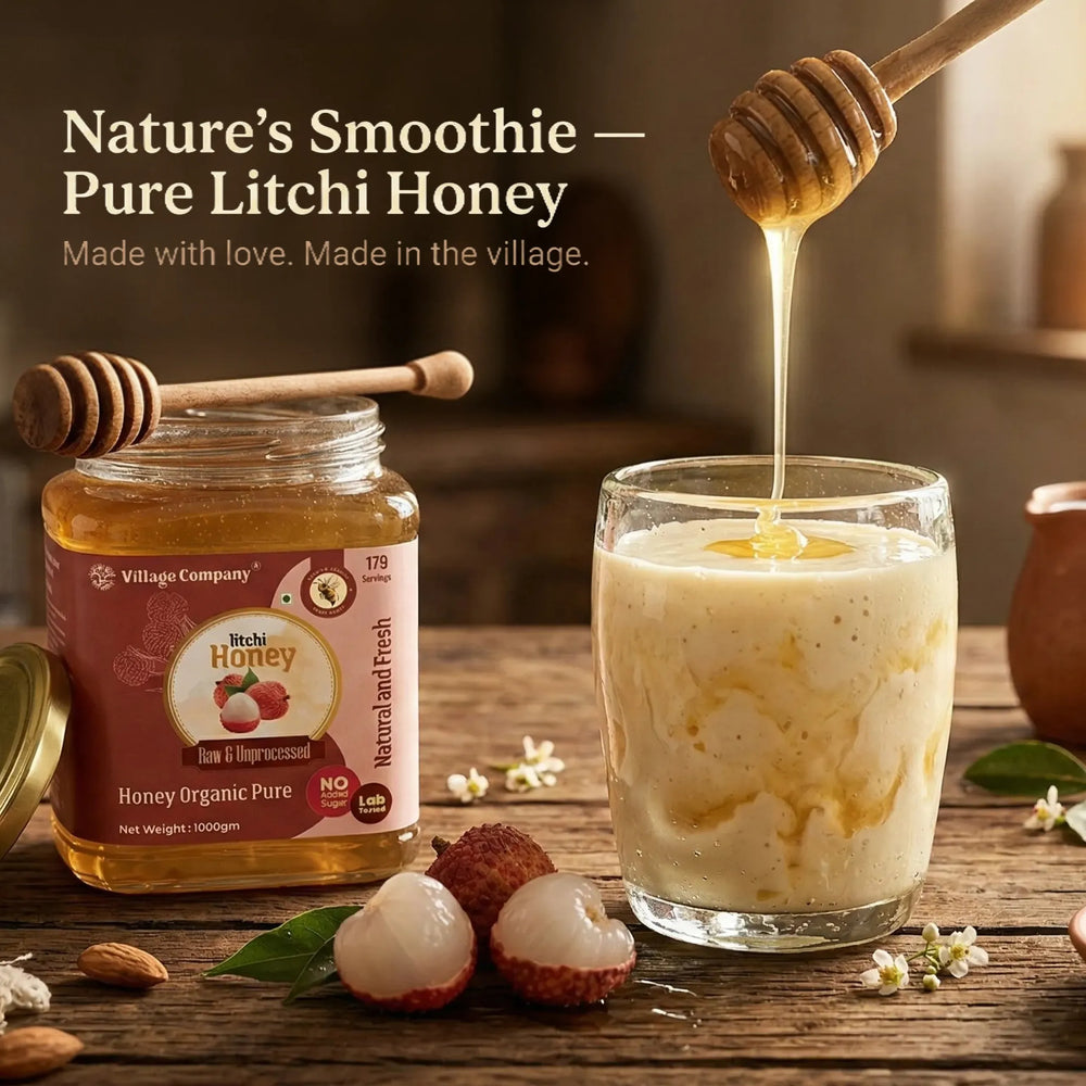 Litchi  Blossom Raw Organic Honey