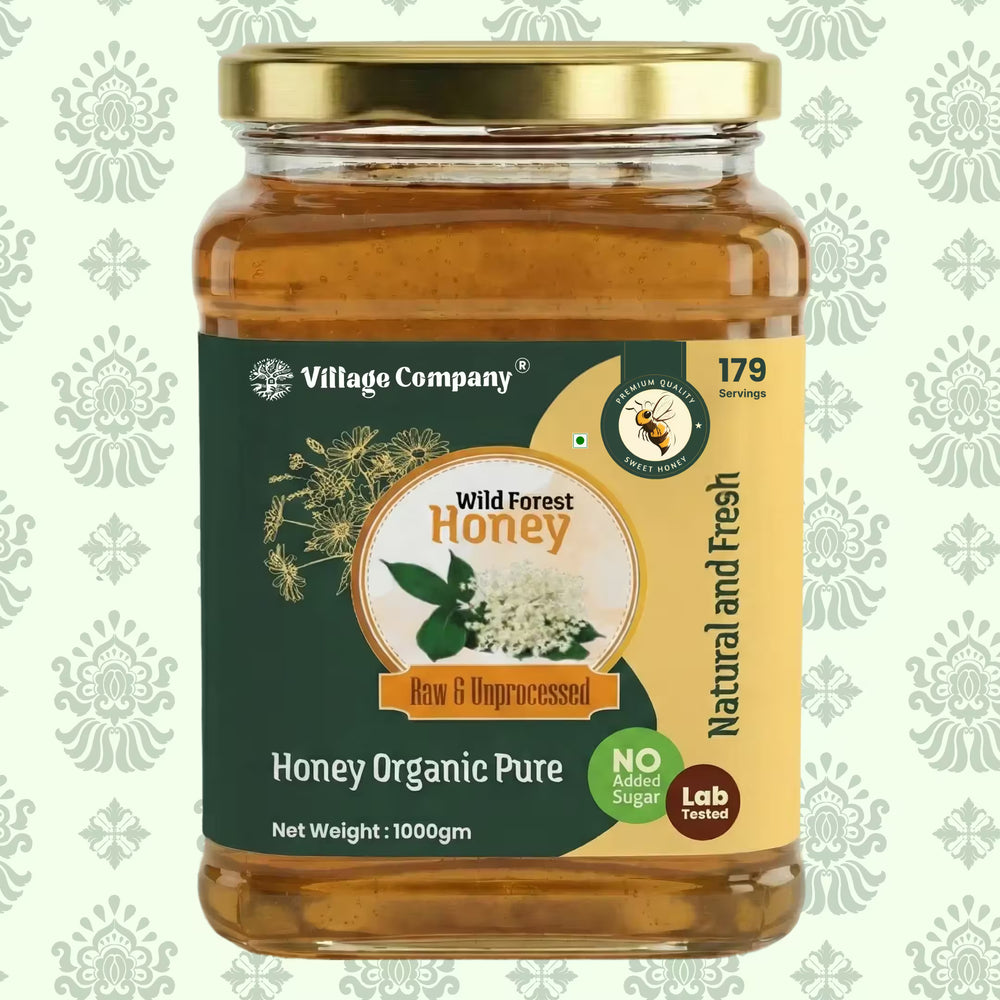 Wild Forest Blossom Raw Organic Honey