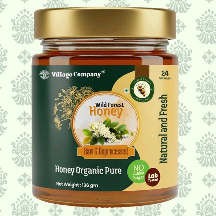 Wild Forest Blossom Raw Organic Honey