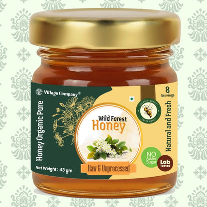 Wild Forest Blossom Raw Organic Honey