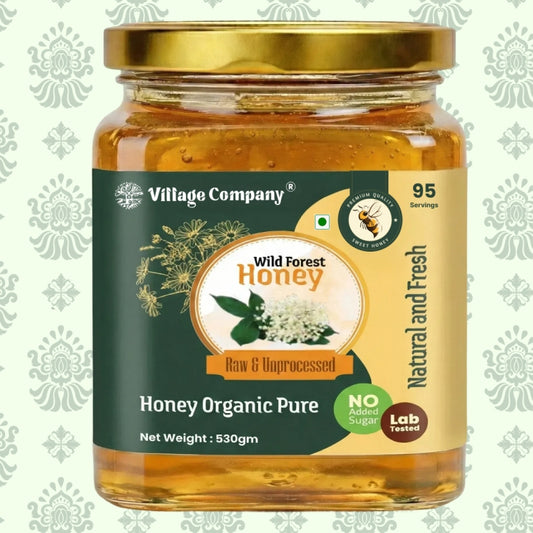 Wild Forest Blossom Raw Organic Honey