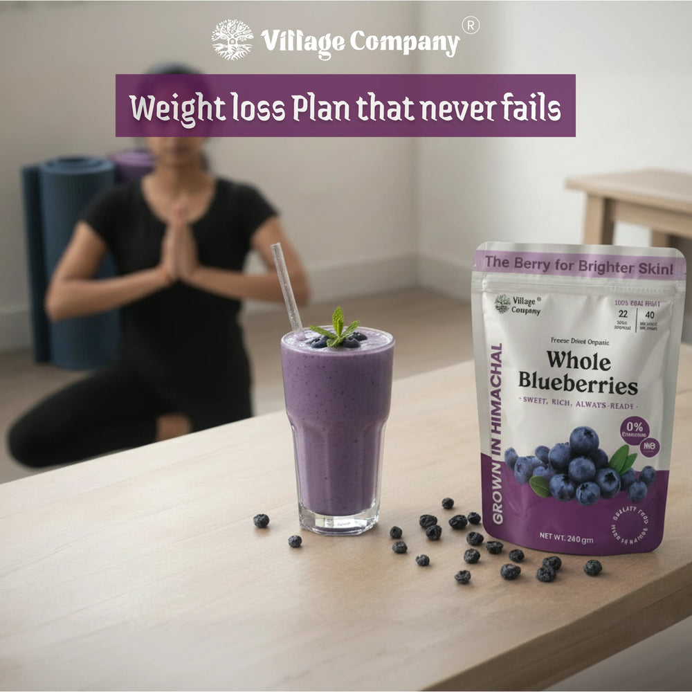 Village Company Premium Whole Blueberries