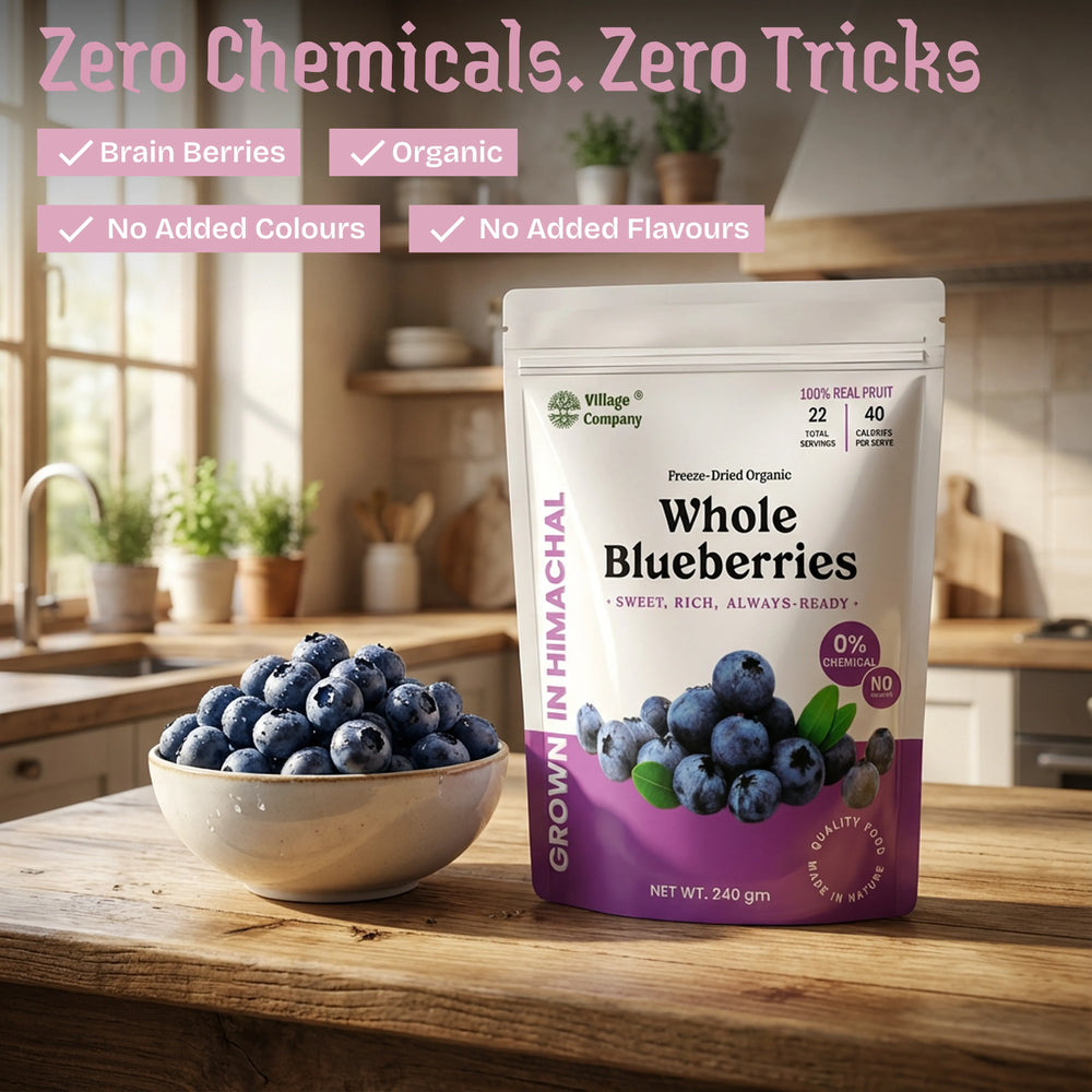 Village Company Premium Whole Blueberries
