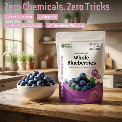 Village Company Premium Whole Blueberries