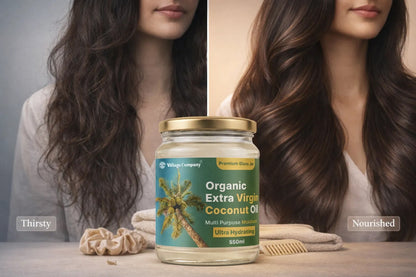 Extra Virgin Coconut Oil from Kerala | Glass Bottle