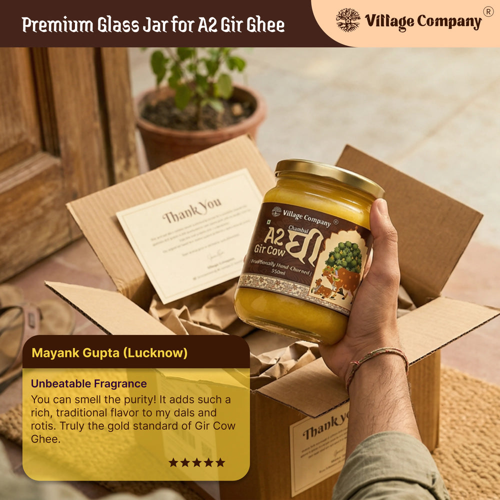 A2 Gir Cow Bilona Ghee from Villages of Chambal