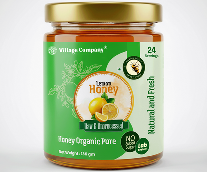 Lemon Blossom Raw Organic Honey