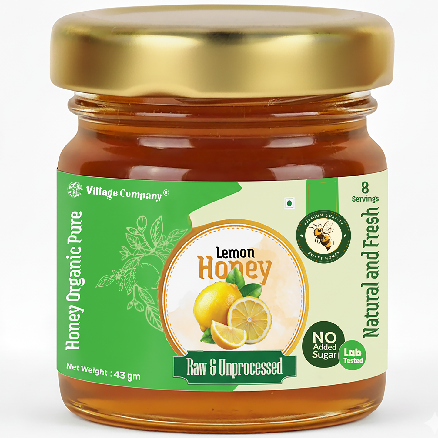 Lemon Blossom Raw Organic Honey