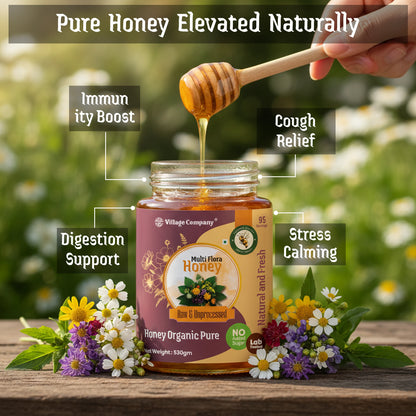 Village Company Organic Multiflora Honey