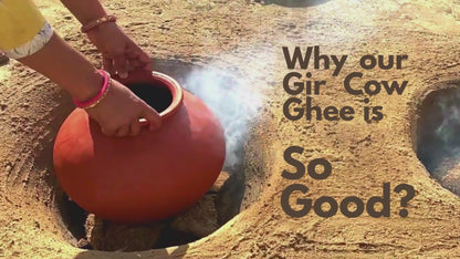 A2 Gir Cow Bilona Ghee from Villages of Gujarat