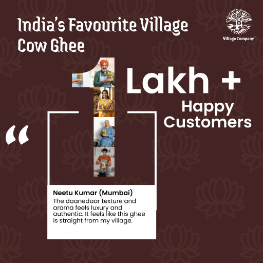 A2 Gir Cow Bilona Ghee from Villages of Chambal
