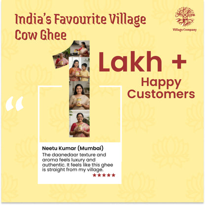 A2 Gir Cow Bilona Ghee from Villages of Gujarat