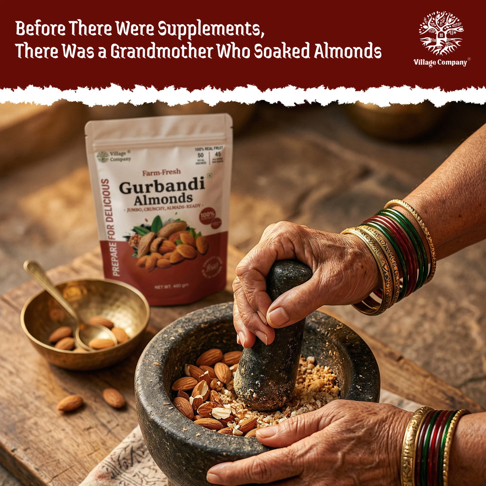 Village Company-Farm Fresh Gurbandi Almonds