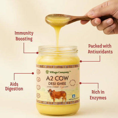 A2 Gir Cow Bilona Ghee from Villages of Gujarat