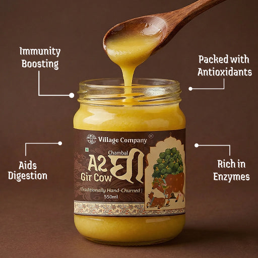 A2 Gir Cow Bilona Ghee from Villages of Chambal